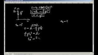 Fyzika JaM  Kinematika  Volný pád [upl. by Aerdnael]