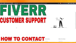 ✅ How To Contact Fiverr Customer Support 🔴 [upl. by Kahlil]