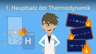 1 Hauptsatz der Thermodynamik  einfach erklärt [upl. by Malory397]