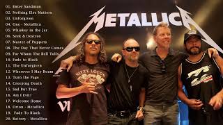 The Best Of Metallica  Metallica Greatest Hits full Album [upl. by Aliban284]