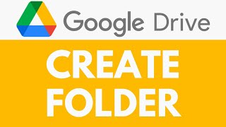 How To Create Folder in Google Drive  Set Up a New Folder  Google Drive Tutorial [upl. by Carolan]