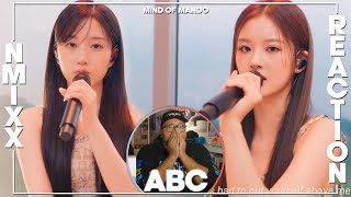 NMIXX ABCnicer COVER LIVE REACTION  HAEWONS VOICE 😍 [upl. by Cherrita]