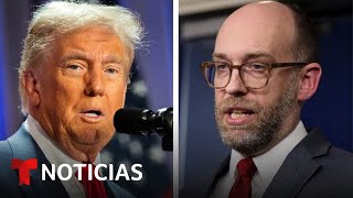 Polémico ideólogo y congresista latina entre los últimos llamados por Trump  Noticias Telemundo [upl. by Sokairyk137]