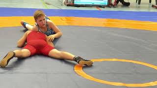 Wrestling  Ringen Sparkassenpokal Jena Jugend C 46 kg Freestyle Barth  Bergmann [upl. by Elleahcim]