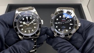 Tudor Black Bay vs Omega Seamaster 300M [upl. by Eryn186]