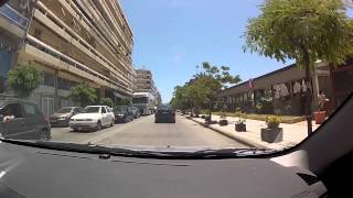 CEID to Zarouchleika via Patras seafront  city driving Greece  onboard camera [upl. by Aitenev]