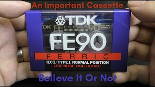 The TDK FE Type 1 Cassette  Importance never came at such a reasonable price [upl. by Wernher913]