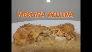 COMO HACER MERLUZA RELLENA COCINA CON PILAR [upl. by Eixela732]