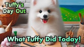 You Wont Believe What Taffy Did Today TuffysDayOut tuffysdayout adorablebobaball tuffy [upl. by Ingold746]