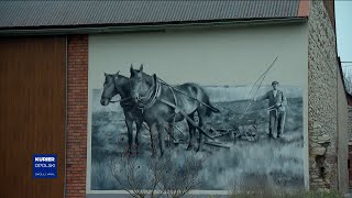 Wsie historią malowane Rodzinne murale pod Strzelcami Opolskimi [upl. by Ahsha]