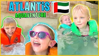 DE KiDS WiLLEN HiER NiET MEER WEG 🙄 GROOTSTE WATERPARK TER WERELD 💦 Atlantis Bellinga Vlog 3104 [upl. by Busiek]