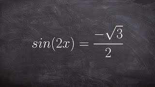 Solving trigonometric equations with multiple angles [upl. by Olecram131]