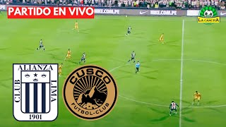 ALIANZA LIMA VS CUSCO FC  LIGA 1 TORNEO CLAUSURA FECHA 17🔴 [upl. by Aveneg]