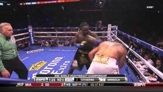 WBC World Heavyweight Championship Stiverne vs Arreola [upl. by Eisset]