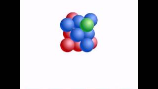 face centered cubic unit cell FCC [upl. by Llerraj]