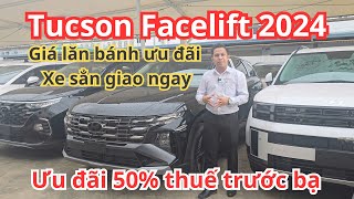 Hyundai Tucson Facelift 2024  Giá lăn bánh ưu đãi chính thức chỉ từ 769tr [upl. by Aryajay]