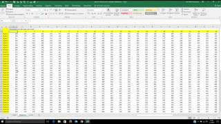 Rijen enof kolommen vastzetten blokkeren in Excel 2016 [upl. by Sivel]