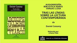 Audiorreseña​ Tras las líneas  Daniel Cassany [upl. by Ellehciram]