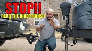 How To Adjust a Weight Distribution Hitch [upl. by Natiha]