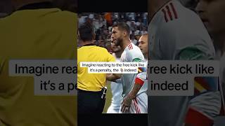 Ramos reaction says it all 🤯 cristianoronaldo cristiano ronaldo spain portugal [upl. by Maude]