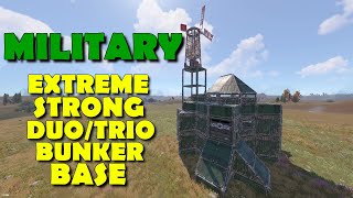 EXTREME STRONG DUOTRIO BUNKER BASE  THE MILITARY [upl. by Janeta]