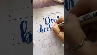 Improve Your Writing with This Lettering Tutorial ✨ shorts lettering nhuandaocalligraphy [upl. by Eniladam]