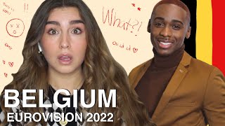 EUROVISION 2022 BELGIUM 🇧🇪  Jérémie Makiese  Miss You Reaction [upl. by Sylvie]