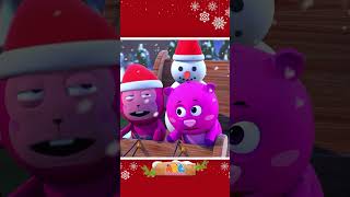 Christmas Finger Family shorts nurseryrhymes hooplakidz [upl. by Gniy576]