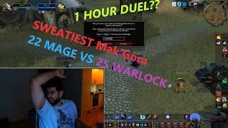 My Hardest MakGora so far  Mage VS Warlock [upl. by Fauman]