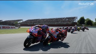 FRANCESCO BAGNAIA VS JORGE MARTIN  MOTOGP CATALUNYA BARCELONA  MOTOGP 24 GAMEPLAY [upl. by Aniat571]