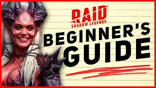 Raid Shadow Legends Beginners Guide😎Tips for Beginners on How to Play😎Starter Guide 2024 [upl. by Meurer]