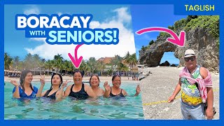 BORACAY WITH SENIORS Top 8 Family Travel Tips • Filipino • The Poor Traveler Philippines [upl. by Kylstra]