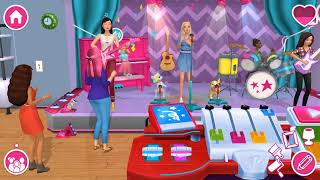 Barbie Dreamhouse Adventures  Barbie amp Friends Join The Concert And Sing Happily  Game For Girls [upl. by Gnes]