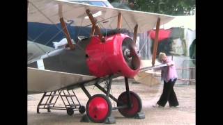 Sopwith Camel Radial Engine Cold Start amp Run [upl. by Alegnasor]