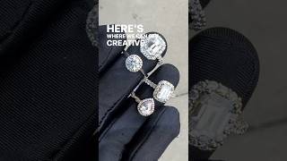 Crafting a Unique Halo Engagement Ring  150Carat Round Diamond Transformation [upl. by Pich]