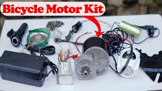 Bicycle motor kit  High power motor  Electric bicycle parts  Creative Invention [upl. by Randy87]