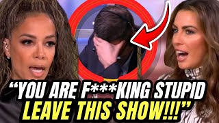 The View Host Sunny Hostin REMOVED OFF SET By Producer After HEATED FIGHT With Alyssa Farah Griffin [upl. by Ogdon]