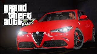 GTA 5 MOD VITA REALE 64  modifichiamo la GIULIA [upl. by Robet]