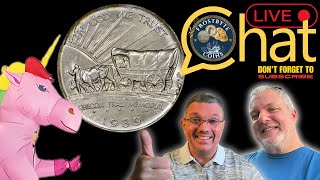 The Oregon Trail Commemorative coin BONUS Flowing Hair Medal Opening [upl. by Ninaj]