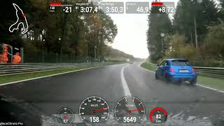 DSK Trackday SpaFrancorchamps 21102024 In Runde 5 regnet es nicht mehr so stark [upl. by Rama]