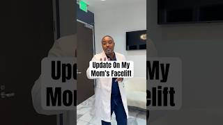 Update After Giving My Mom A Facelift 🥹 plasticsurgeon [upl. by Eitra]