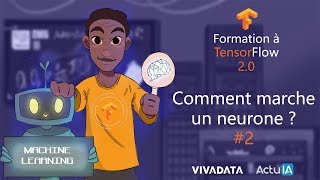 Comment marche un neurone Perceptron  Se former à Tensorflow 20 2 [upl. by Baptista]