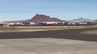 SNJT6 Texan Takeoff and Landing at Commemorative Air Force Airbase Arizona [upl. by Antsirhc705]