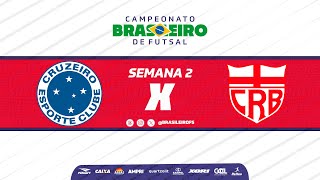 Campeonato Brasileiro  Cruzeiro x CRB Traipu  Semana 2  Ao vivo [upl. by Eemia]