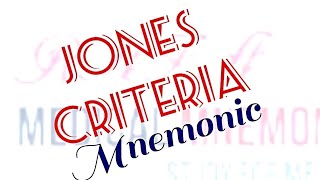 Jones Criteria Mnemonic in Rheumatic Fever  An easy way to memorize major and minor Jones Criteria [upl. by Durstin381]