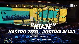 Kastro Zizo amp Justina Aliaj quotKujëquot Fest60 Nata e dytë [upl. by Ahsanat535]