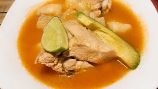 Caldo de Pollo con Chipotle  Cocina con Angel [upl. by Airdnala997]