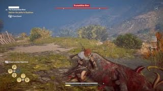 How To Beat The Erymanthian Boar  Hard Mode  Assassins Creed® Odyssey [upl. by Bloem]