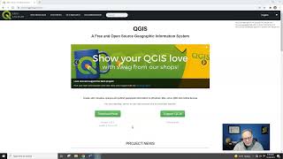 Downloading QGIS [upl. by Lahsiv612]