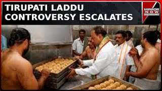 Tirupati Laddu Row TTD Official Says Samples Highly Adulterated Initiates Blacklisting Procedure [upl. by Banwell]